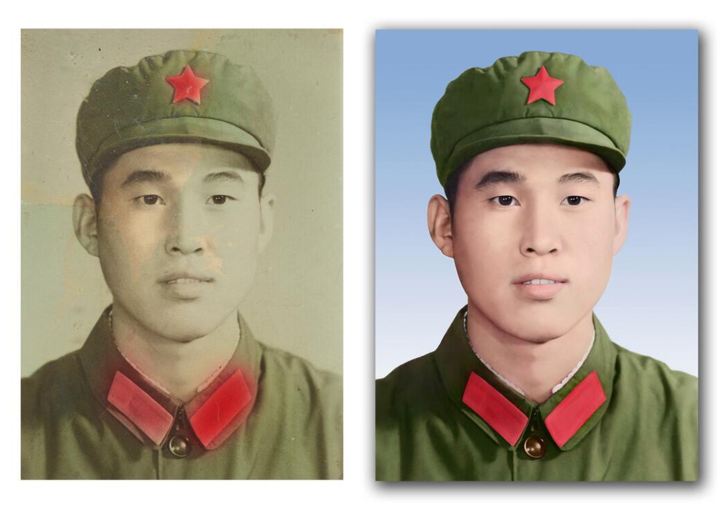 黎母山镇破损照片修复-18
